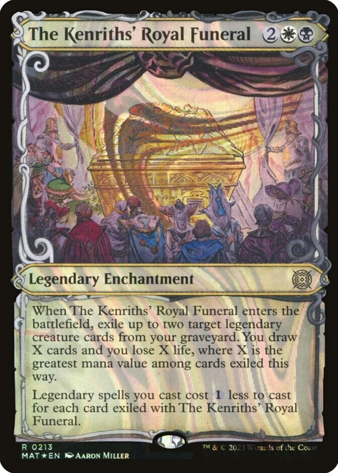 The Kenriths' Royal Funeral <halo foil> [MAT]