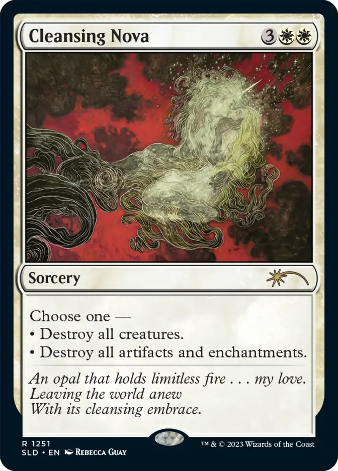 Cleansing Nova <Artist Series Rebecca Guay> [SLD]