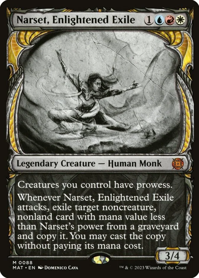 Narset, Enlightened Exile <showcase> [MAT]