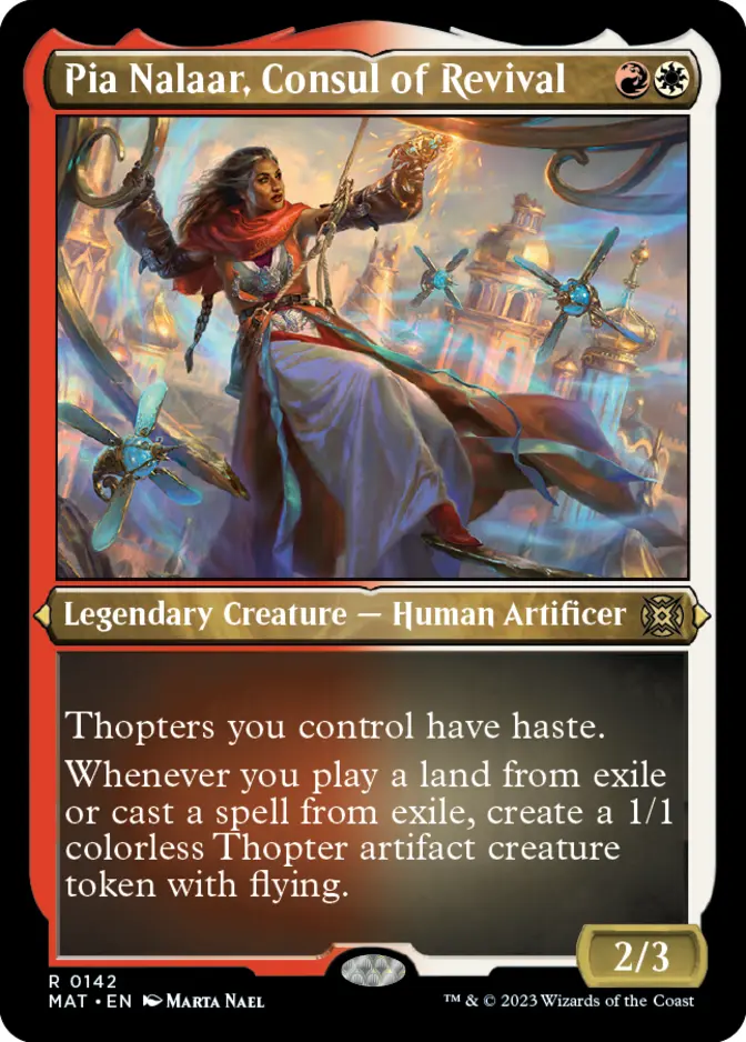 Pia Nalaar, Consul of Revival <foil etched> [MAT]