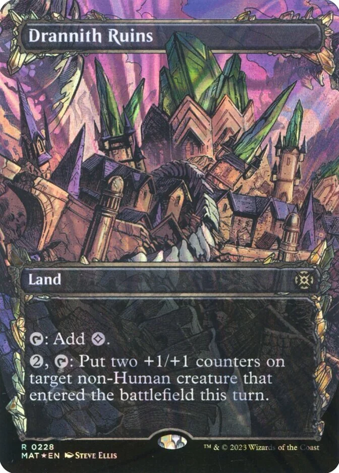 Drannith Ruins <halo foil> [MAT]