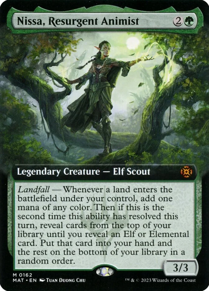 Nissa, Resurgent Animist <extended> [MAT]
