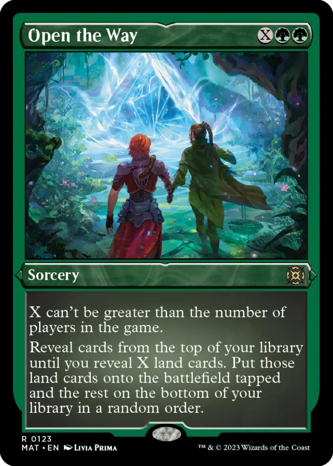 Open the Way <foil etched> [MAT]