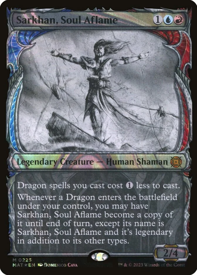 Sarkhan, Soul Aflame <halo foil> [MAT]