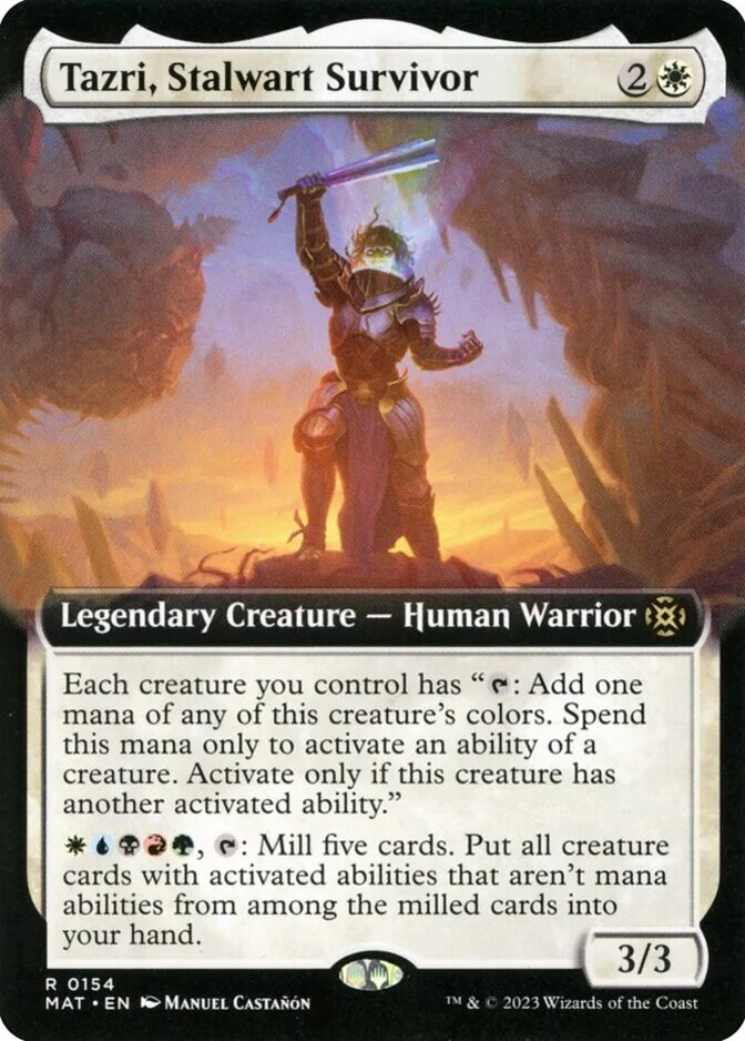 Tazri, Stalwart Survivor <extended> [MAT]