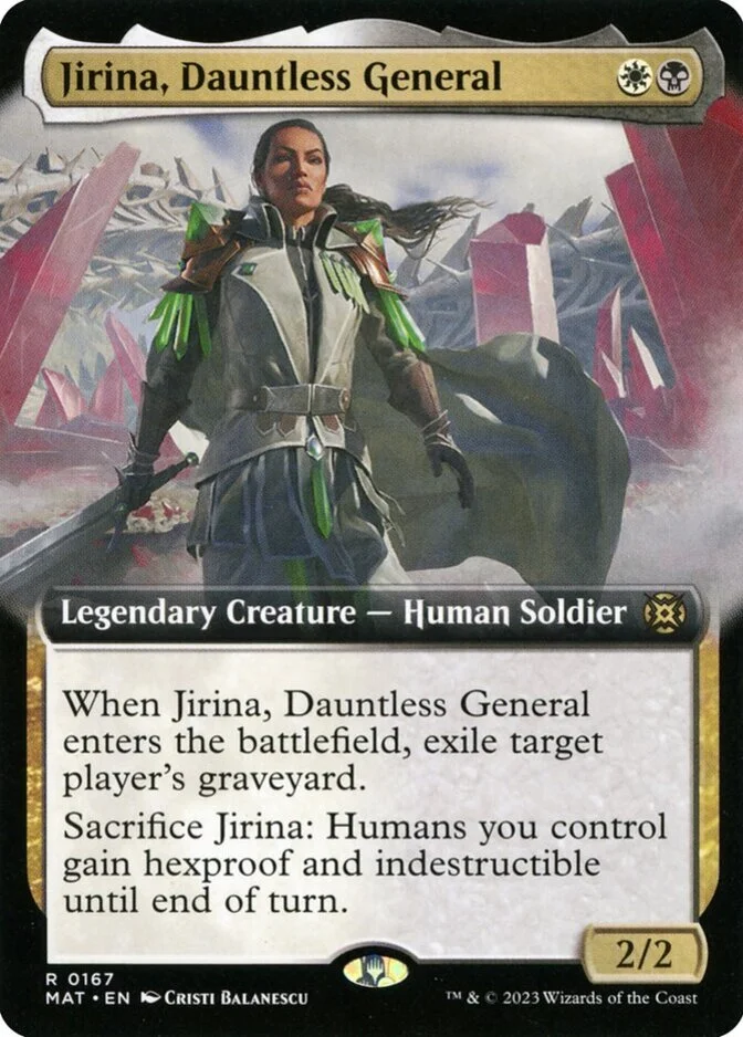 Jirina, Dauntless General <extended> [MAT]