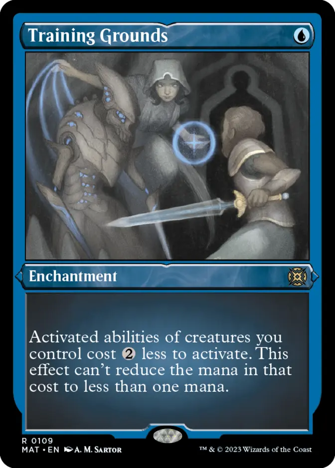 Training Grounds <foil etched> [MAT]