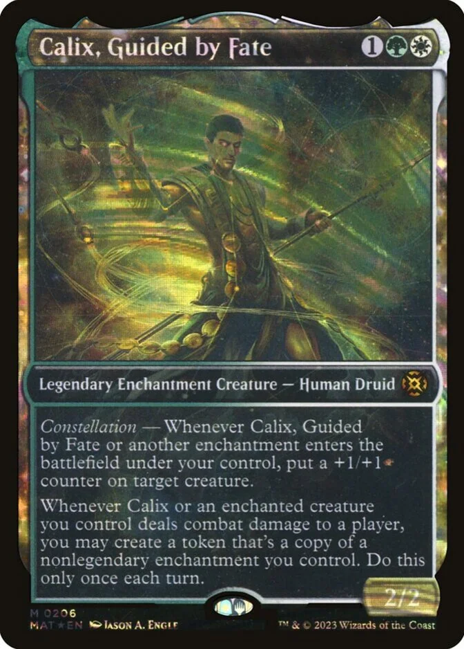 Calix, Guided by Fate <halo foil> [MAT]
