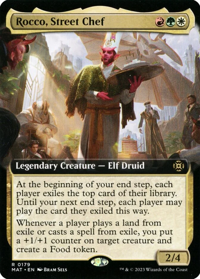 Rocco, Street Chef <extended> [MAT]