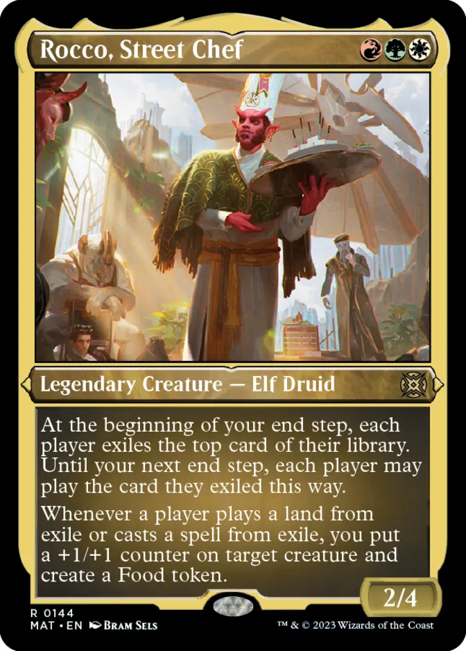 Rocco, Street Chef <foil etched> [MAT]