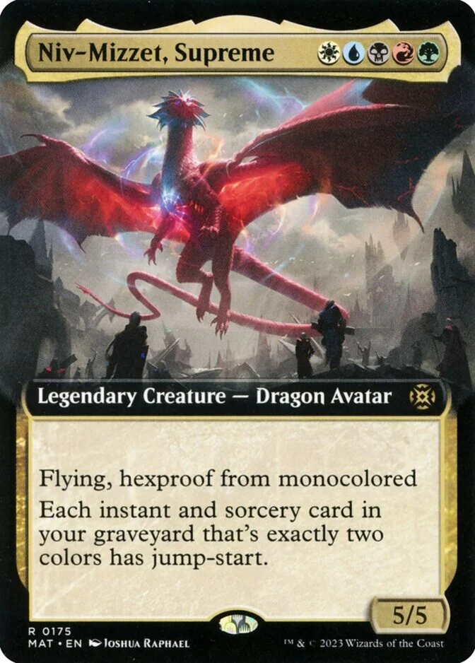 Niv-Mizzet, Supreme <extended> [MAT]