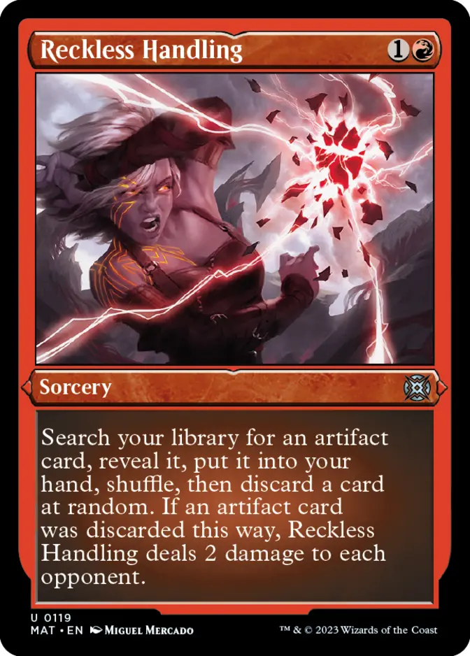 Reckless Handling <foil etched> [MAT]