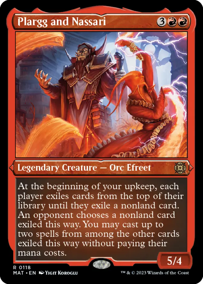 Plargg and Nassari <foil etched> [MAT]