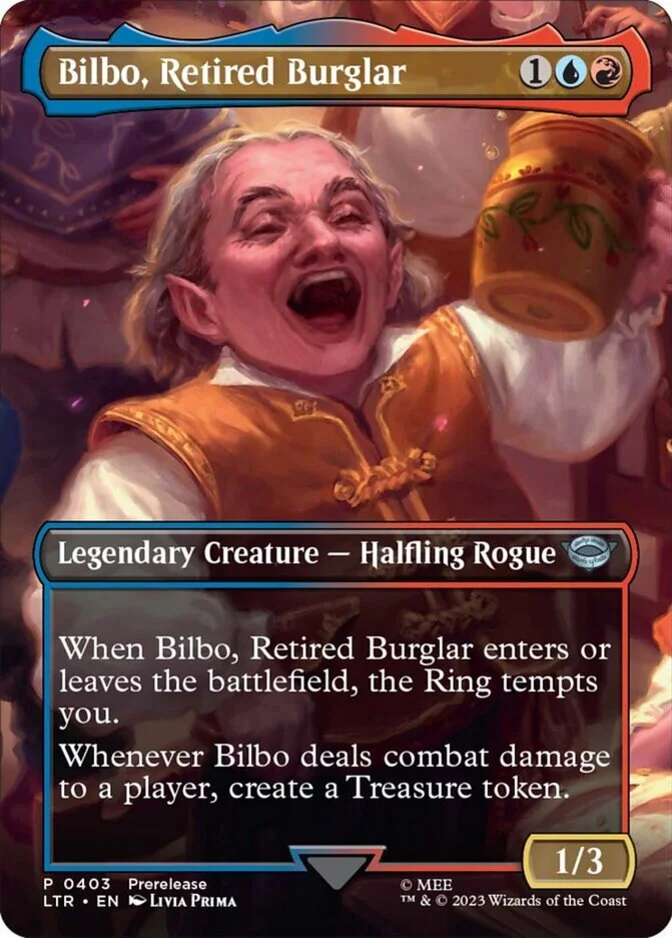 Bilbo, Retired Burglar <borderless> [LTR]