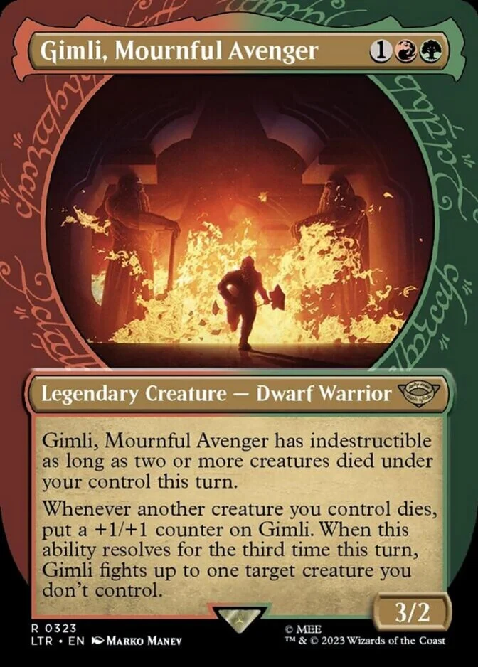 Gimli, Mournful Avenger <showcase> [LTR]