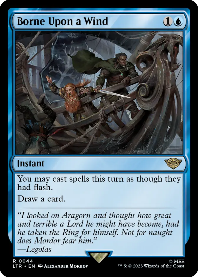 Borne Upon a Wind [LTR]