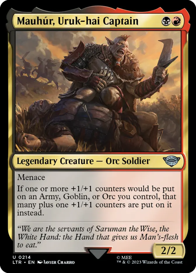 Mauhur, Uruk-hai Captain [LTR]