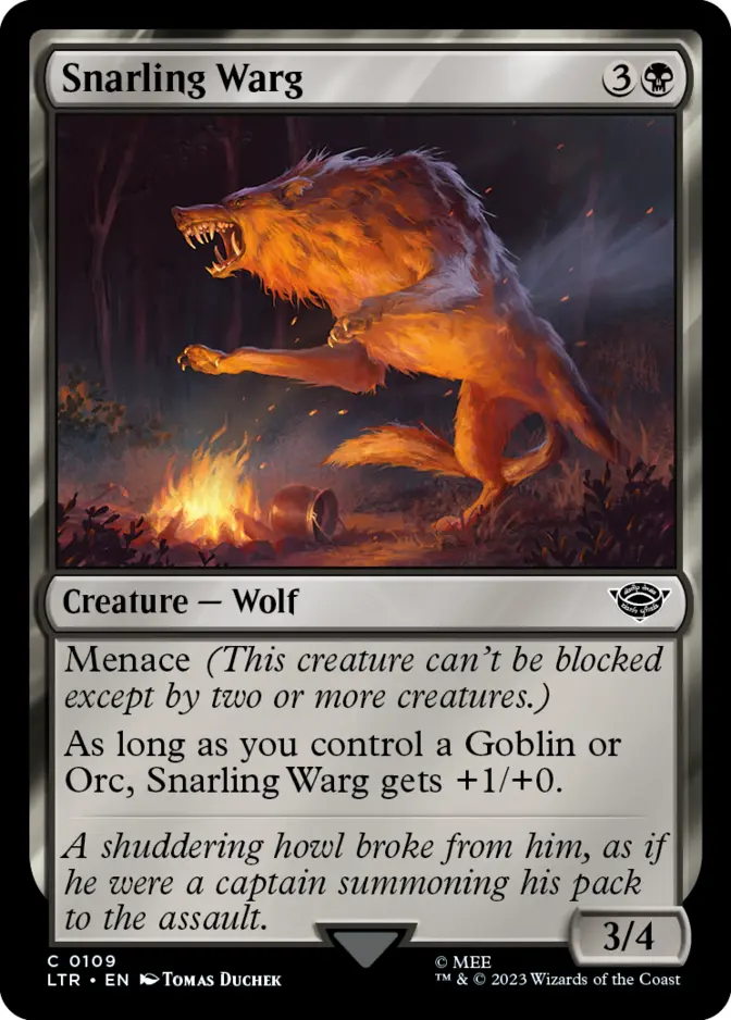 Snarling Warg [LTR]