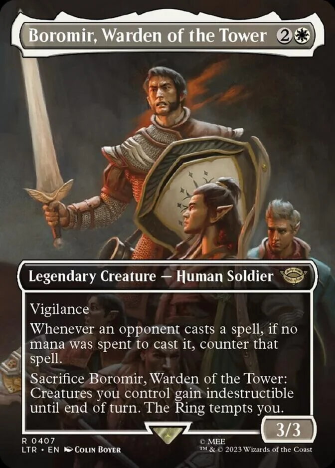 Boromir, Warden of the Tower <borderless> [LTR]