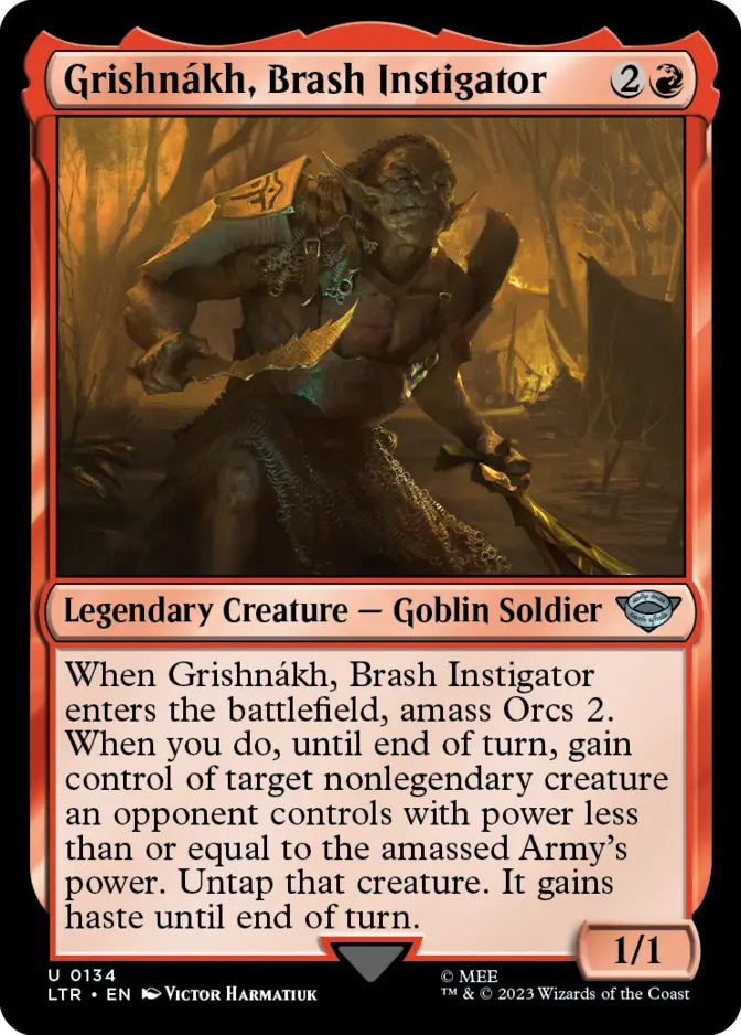 Grishnakh, Brash Instigator [LTR]