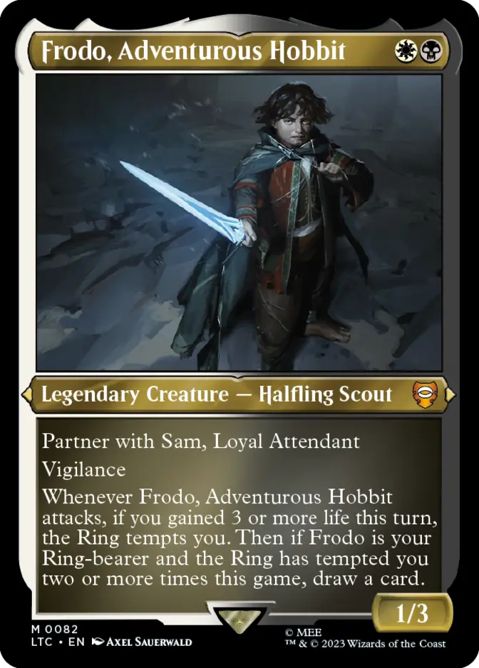 Frodo, Adventurous Hobbit <display commander> [LTC]
