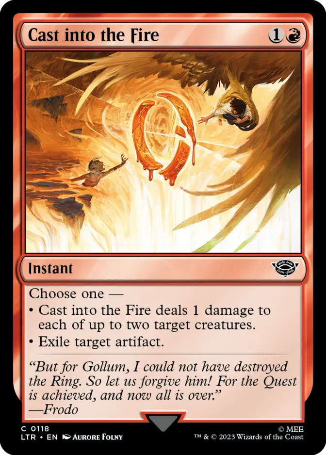 Cast into the Fire [LTR]