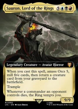 cards with amass mtg the Components | Mystery Booster / The List amass spell flinger precon Deck