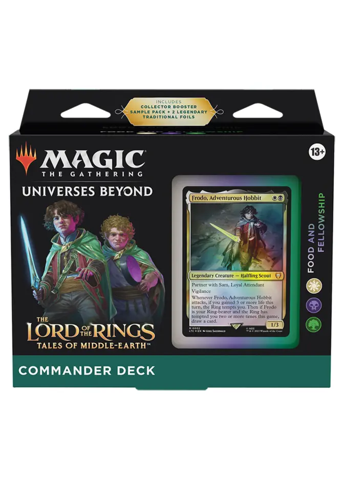 The Lord of the Rings: Tales of Middle-Earth Commander Deck: Food and Fellowship <sealed> [LTC]