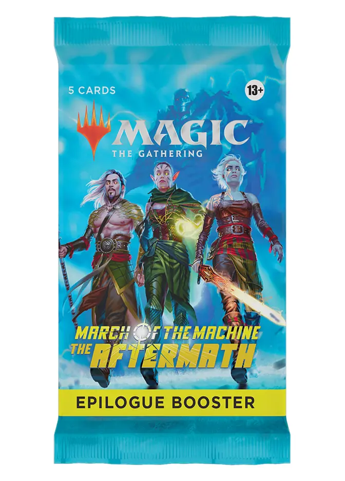 mtg march of the machines the aftermath card list Magic: Gathering Machine: The Epilogue Booster Box Each Epilogue Booster contains 5 cards March of the Machine: The