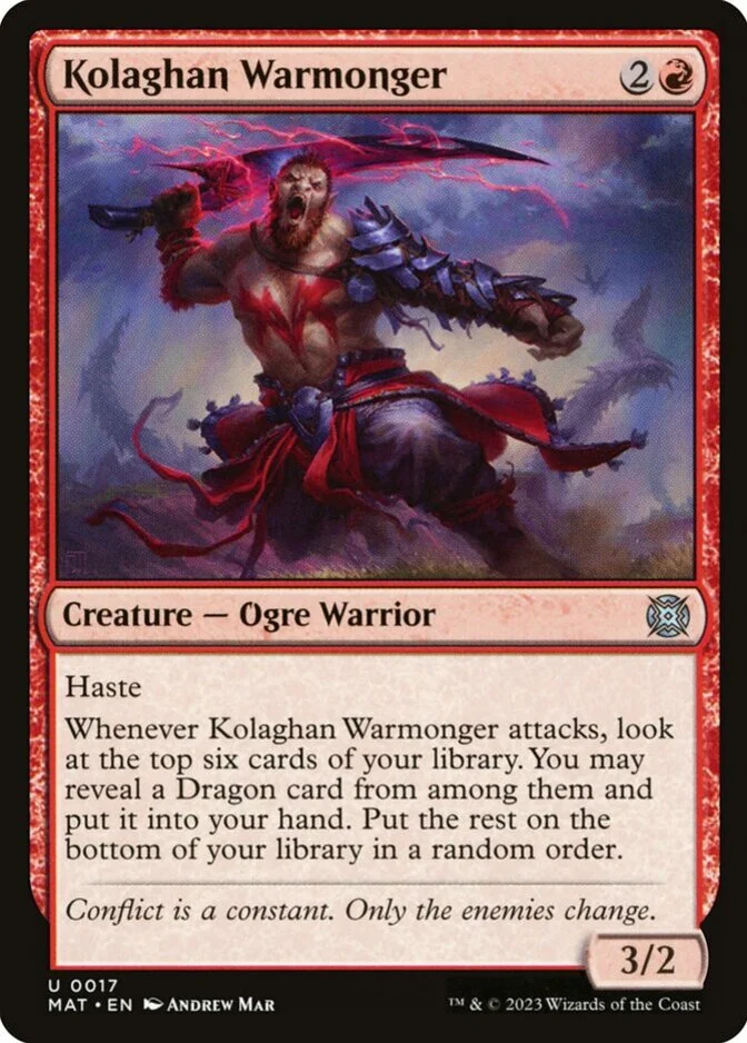 Kolaghan Warmonger [MAT] (F)