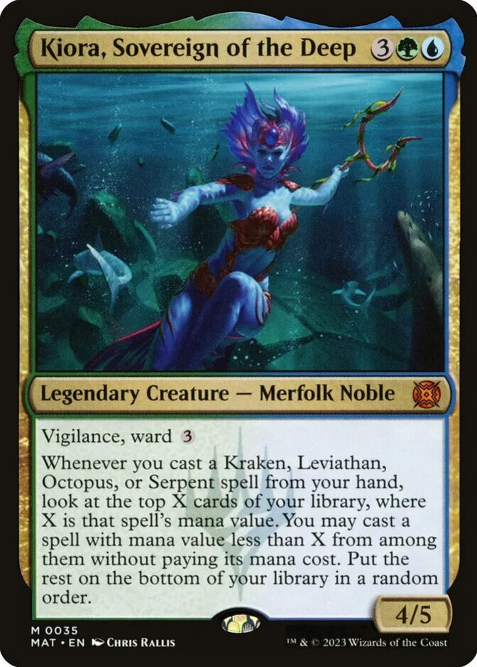 Kiora, Sovereign of the Deep [MAT] (F)