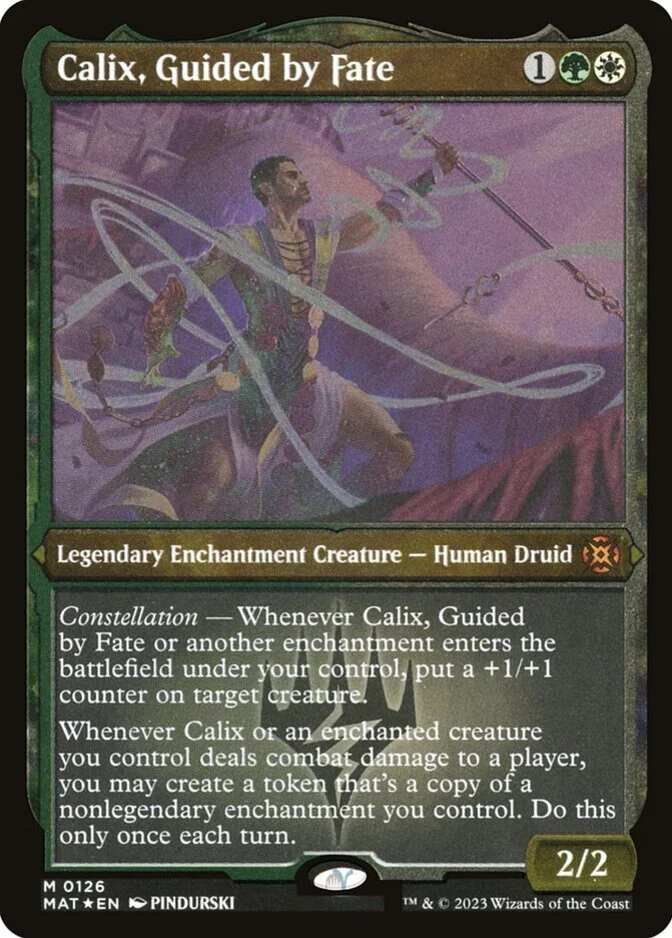 Calix, Guided by Fate <foil-etched> [MAT] (FE)