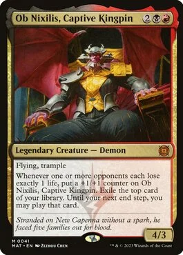 Ob Nixilis, Captive Kingpin