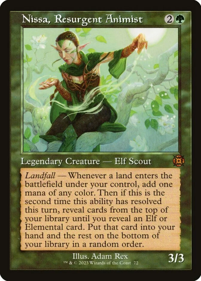 Nissa, Resurgent Animist <showcase> [MAT]