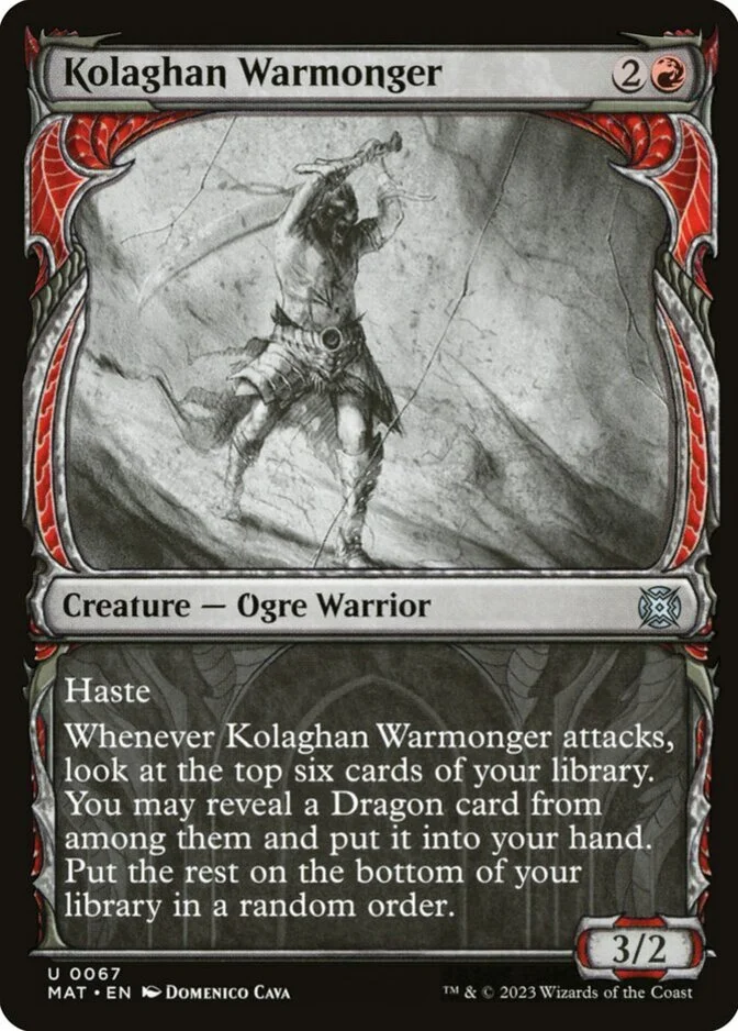 Kolaghan Warmonger <showcase> [MAT] (F)