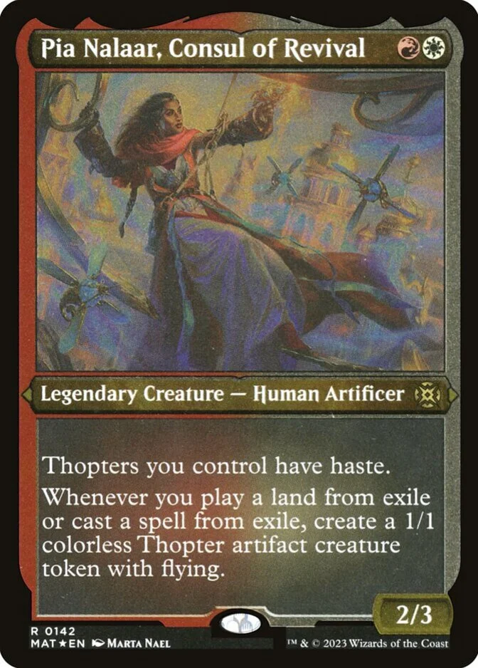 Pia Nalaar, Consul of Revival <foil-etched> [MAT] (FE)