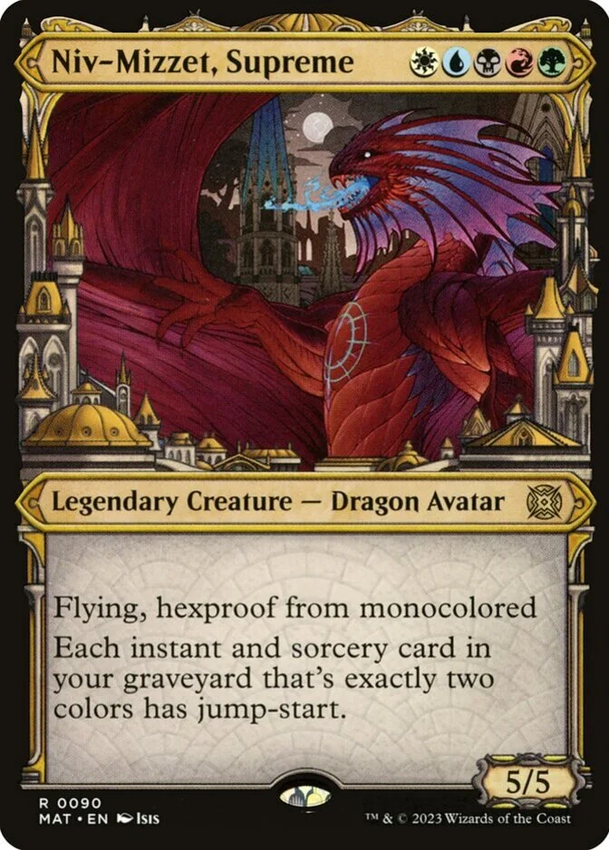 Niv-Mizzet, Supreme <showcase> [MAT] (F)