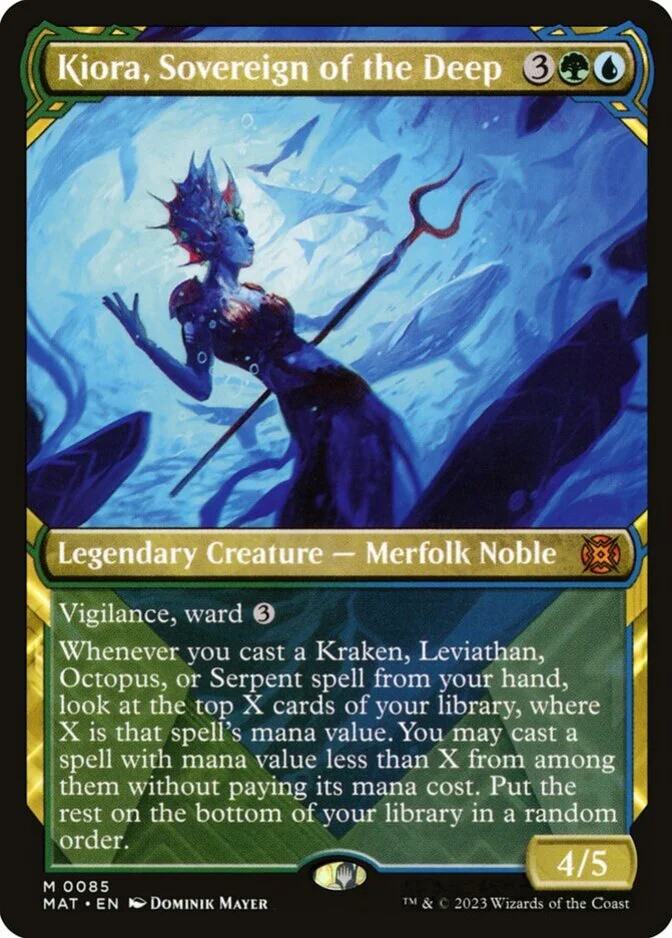 Kiora, Sovereign of the Deep <showcase> [MAT] (F)