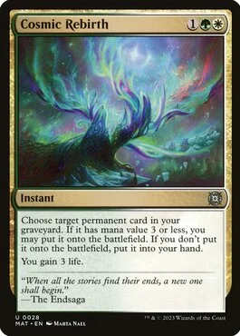 Cosmic Rebirth