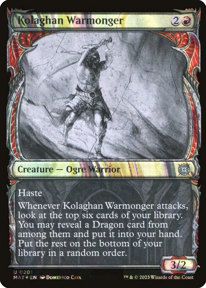 Kolaghan Warmonger <halo foil> [MAT] (F)