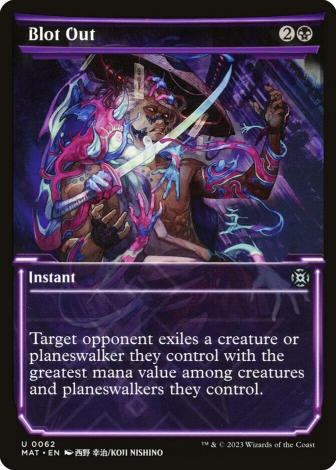 Blot Out <showcase> [MAT] (F)