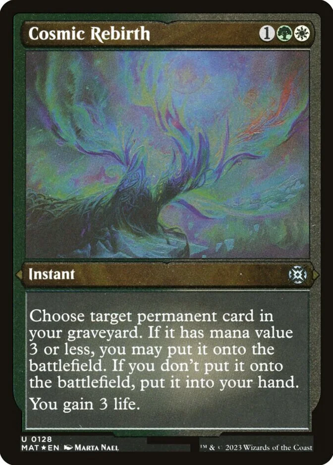 Cosmic Rebirth <foil-etched> [MAT] (FE)