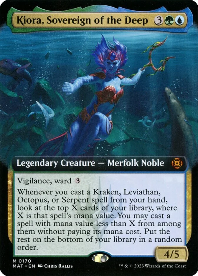 Kiora, Sovereign of the Deep <extended> [MAT] (F)
