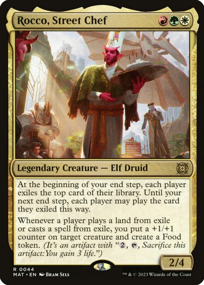 Rocco, Street Chef [MAT] (F)