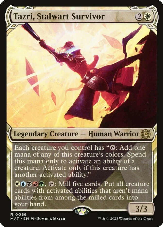 Tazri, Stalwart Survivor <showcase> [MAT] (F)