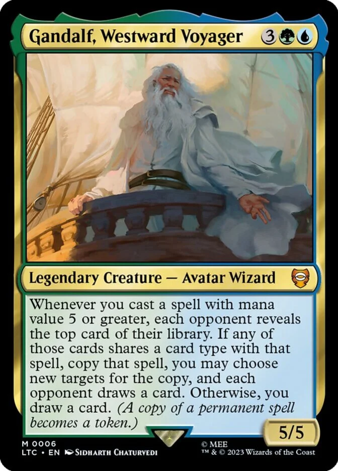 Gandalf, Westward Voyager [LTC]
