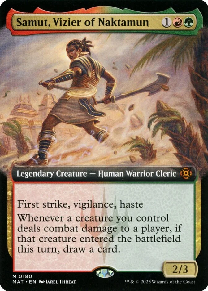 Samut, Vizier of Naktamun <extended> [MAT] (F)