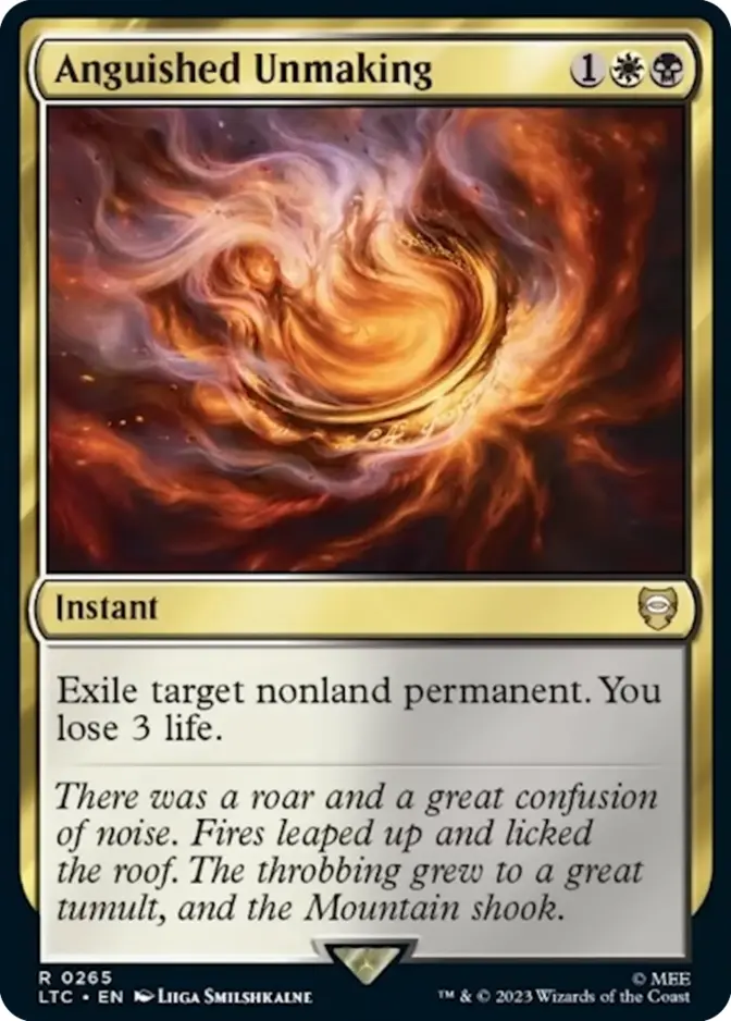 Anguished Unmaking [LTC]