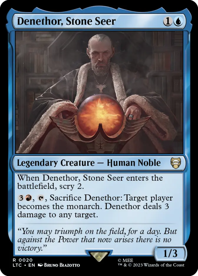 Denethor, Stone Seer [LTC]