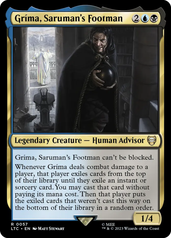 Grima, Saruman's Footman [LTC]